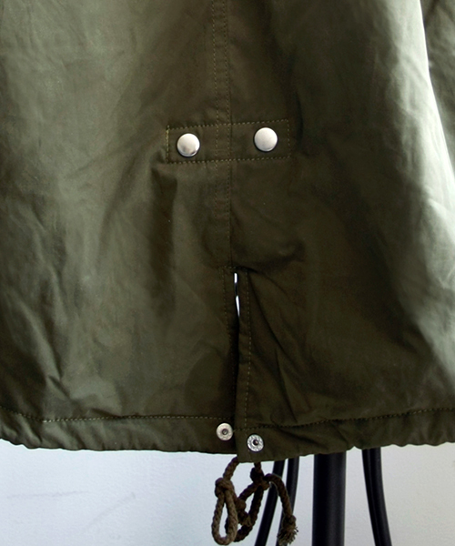 VENCEEXCHANGE(ヴァンスエクスチェンジ)の「ミリタリーモッズコート(モッズコート・レディース・ブラック/カーキ・MEDIUM)」の12枚目の写真