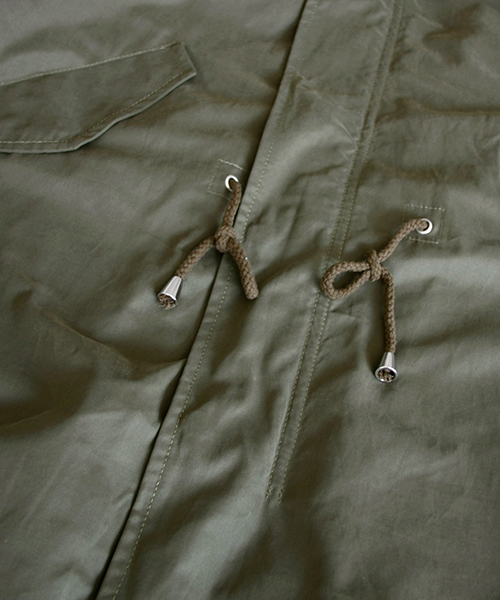 VENCEEXCHANGE(ヴァンスエクスチェンジ)の「ミリタリーモッズコート(モッズコート・レディース・ブラック/カーキ・MEDIUM)」の9枚目の写真