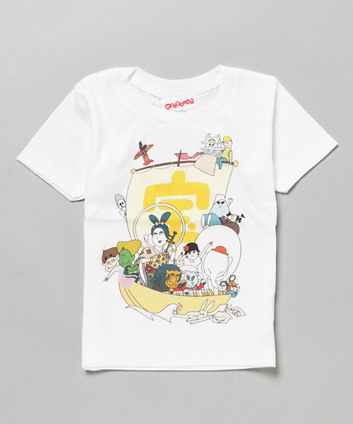 Beams Japan ビームス ジャパン の びじゅチューン 描下ろし Tシャツ 半袖 Kids Tシャツ カットソー Wear