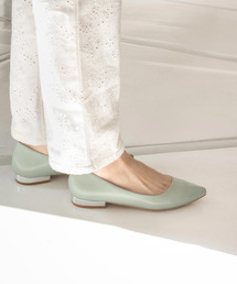 RANDA（ランダ）の「ストレスフリー/ポインテッドトゥローヒールパンプス（パンプス）」