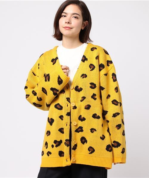 PUNYUS（プニュズ）の「レオパードビッグカーディガン（カーディガン/ボレロ・レディース・その他1・3/4）」の7枚目の写真