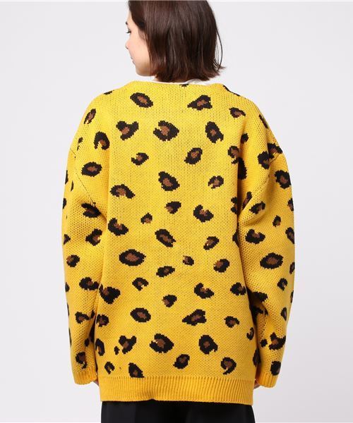 PUNYUS（プニュズ）の「レオパードビッグカーディガン（カーディガン/ボレロ・レディース・その他1・3/4）」の2枚目の写真