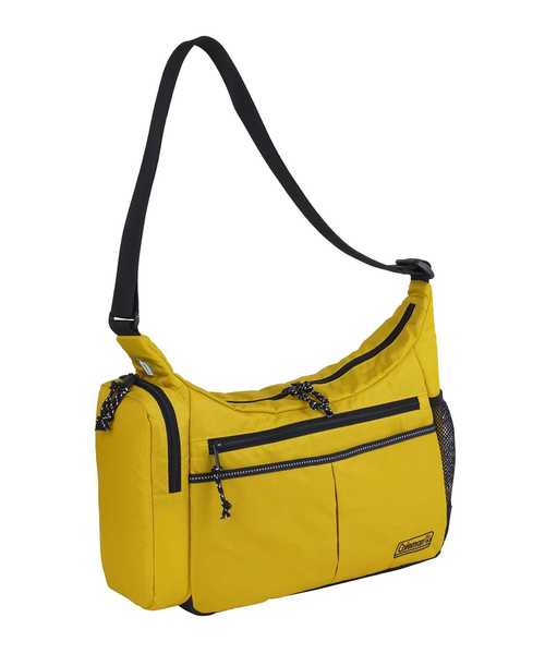 COLEMAN（コールマン）の「クールショルダーMD（ブラック）（ショルダーバッグ・レディース・桜/イエロー/グレー/ネイビー/ブラック/スカイブルー/チェック/ブルー系その他/オリーブ/サンドベージュ/ブルーグレー/ダークパープル・ONE SIZE）」の10枚目の写真