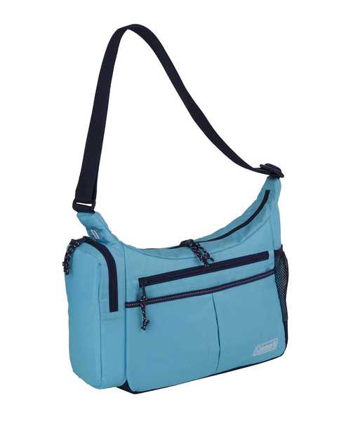 COLEMAN（コールマン）の「クールショルダーMD（ブラック）（ショルダーバッグ・レディース・桜/イエロー/グレー/ネイビー/ブラック/スカイブルー/チェック/ブルー系その他/オリーブ/サンドベージュ/ブルーグレー/ダークパープル・ONE SIZE）」の6枚目の写真