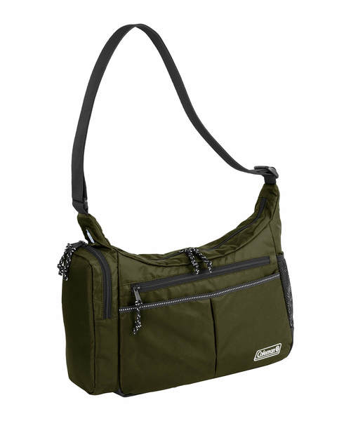 COLEMAN（コールマン）の「クールショルダーMD（ブラック）（ショルダーバッグ・レディース・桜/イエロー/グレー/ネイビー/ブラック/スカイブルー/チェック/ブルー系その他/オリーブ/サンドベージュ/ブルーグレー/ダークパープル・ONE SIZE）」の5枚目の写真