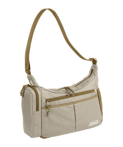 COLEMAN（コールマン）の「クールショルダーMD（ブラック）（ショルダーバッグ・レディース・桜/イエロー/グレー/ネイビー/ブラック/スカイブルー/チェック/ブルー系その他/オリーブ/サンドベージュ/ブルーグレー/ダークパープル・ONE SIZE）」の4枚目の写真