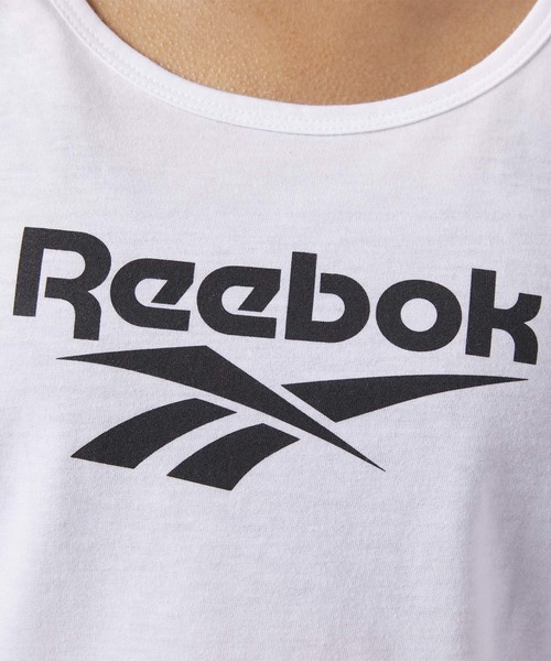 Reebok（リーボック）の「クロップタンク LF TANK（タンクトップ・レディース・ホワイト/ブラック・MEDIUM/LARGE/X-LARGE/SMALL）」の11枚目の写真