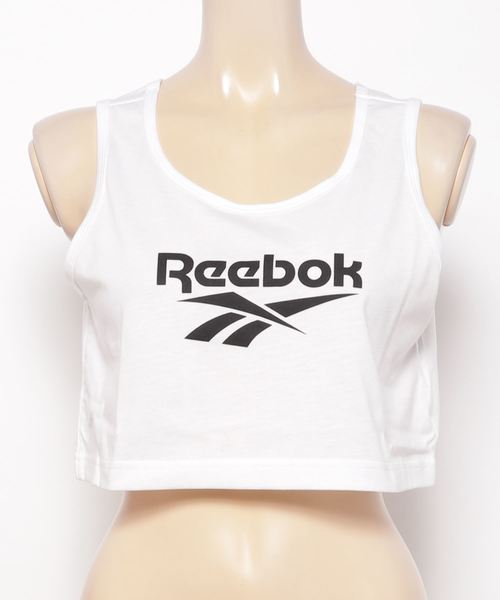 Reebok（リーボック）の「クロップタンク LF TANK（タンクトップ・レディース・ホワイト/ブラック・MEDIUM/LARGE/X-LARGE/SMALL）」の13枚目の写真
