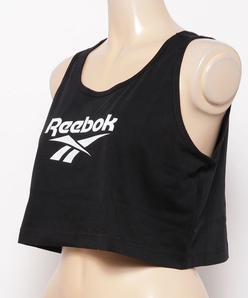 Reebok（リーボック）の「クロップタンク LF TANK（タンクトップ・レディース・ホワイト/ブラック・MEDIUM/LARGE/X-LARGE/SMALL）」の3枚目の写真
