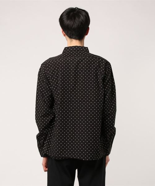 KATO`(カトー)の「KATO'/カトー ドットリヨセルシャツ(シャツ/ブラウス・メンズ・ブラック/ブルー・LARGE/MEDIUM/SMALL/X-LARGE)」の4枚目の写真