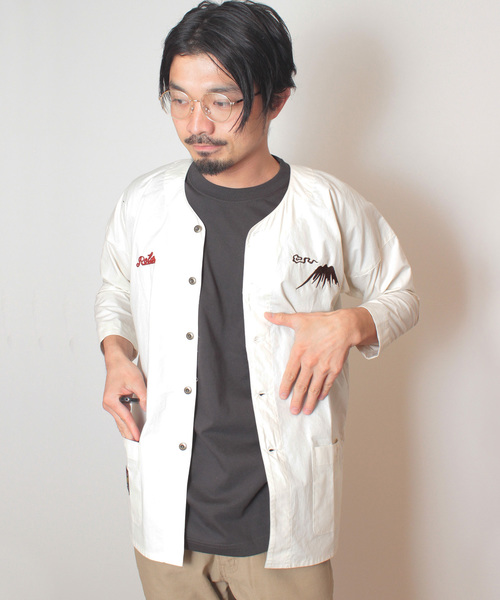rotar ローター  ワークシャツ 美品 Mサイズ Hickory Stripe Work Shirt（シャツ/ブラウス）｜ROTAR