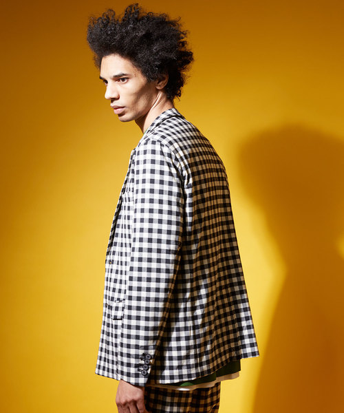 UNITED TOKYO（ユナイテッドトウキョウ）の「パターンアンコンジャケット（テーラードジャケット・メンズ・ネイビー/ブラック/ブラウン・1/2/3）」の11枚目の写真