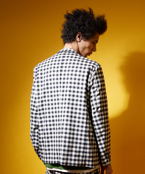 UNITED TOKYO（ユナイテッドトウキョウ）の「パターンアンコンジャケット（テーラードジャケット・メンズ・ネイビー/ブラック/ブラウン・1/2/3）」の10枚目の写真