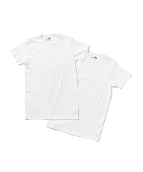 Healthknit(ヘルスニット)の「Healthknit / USA製 2PACK Tee(Tシャツ/カットソー・メンズ・ホワイト・SMALL/X-LARGE/MEDIUM/LARGE)」の5枚目の写真