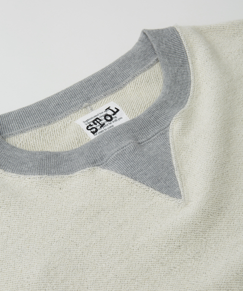 SToL（ストル）の「msw491-Trainer トレーナー（スウェット・メンズ・グレー/ボルドー/ブラック・S/L/M）」の11枚目の写真