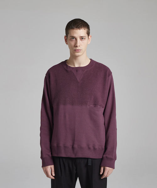 SToL（ストル）の「msw491-Trainer トレーナー（スウェット・メンズ・グレー/ボルドー/ブラック・S/L/M）」の12枚目の写真