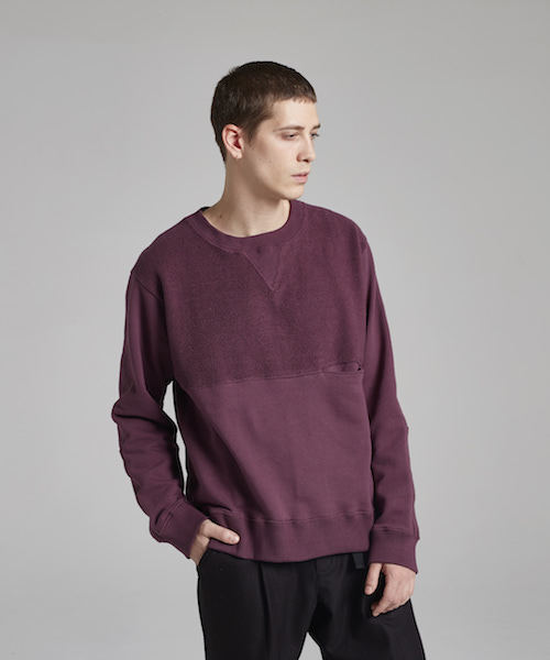 SToL（ストル）の「msw491-Trainer トレーナー（スウェット・メンズ・グレー/ボルドー/ブラック・S/L/M）」の16枚目の写真