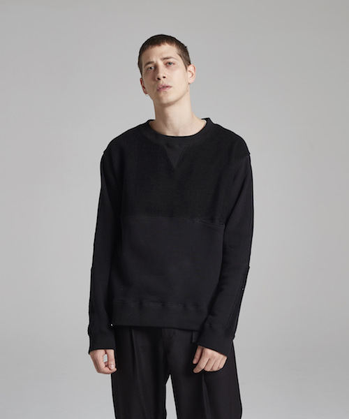 SToL（ストル）の「msw491-Trainer トレーナー（スウェット・メンズ・グレー/ボルドー/ブラック・S/L/M）」の9枚目の写真