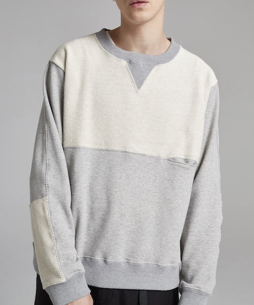 SToL（ストル）の「msw491-Trainer トレーナー（スウェット・メンズ・グレー/ボルドー/ブラック・S/L/M）」の7枚目の写真