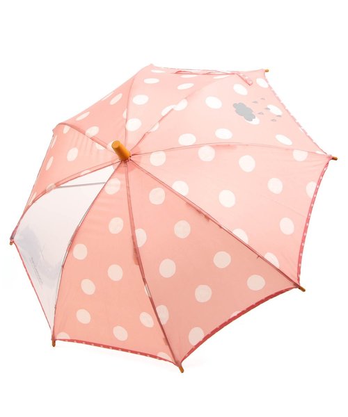 Ampersand アンパサンド の ドット柄女の子傘 長傘 Wear