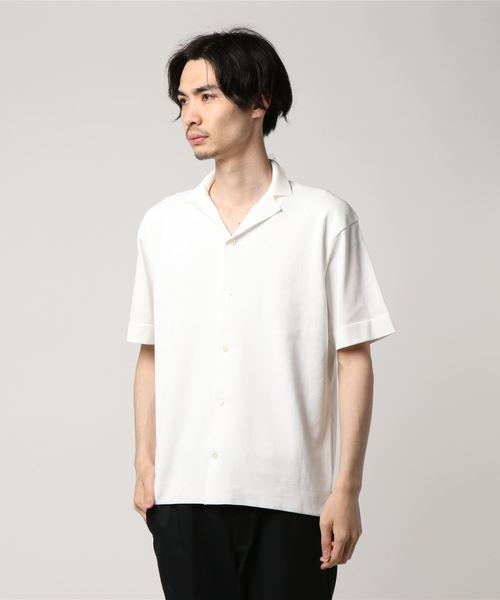 Estnation 半袖　シャツ ESTNATION 「ESTNATION」 半袖シャツ SMALL ネイビー メンズ