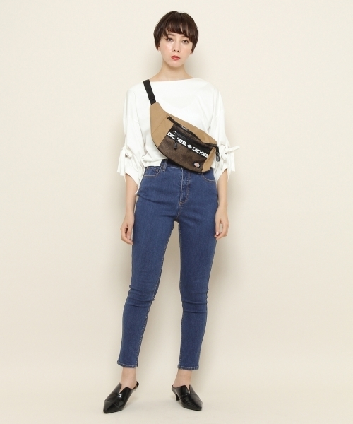 PAGEBOY（ページボーイ）の「デニムスキニーパンツ（デニムパンツ・レディース・サックスブルー/インディゴブルー・SMALL/MEDIUM/LARGE）」の8枚目の写真