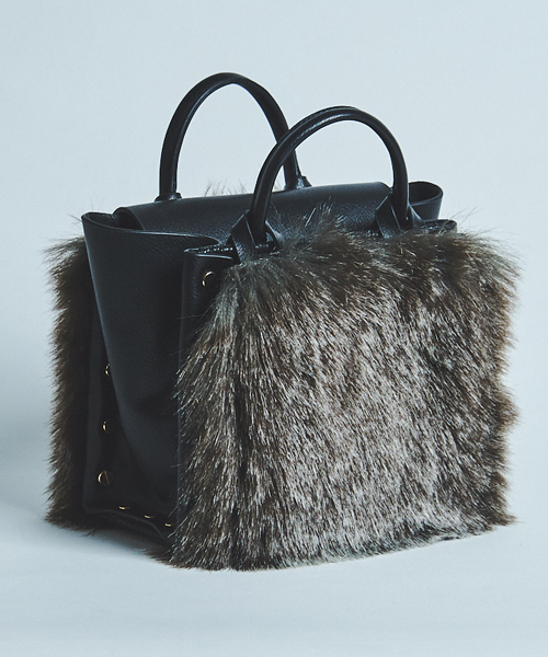 Laugoa（ラウゴア）の「【LAUGOA】 Trir 18526-12001（ハンドバッグ・レディース・ブラック/ベージュ・FREE）」の12枚目の写真