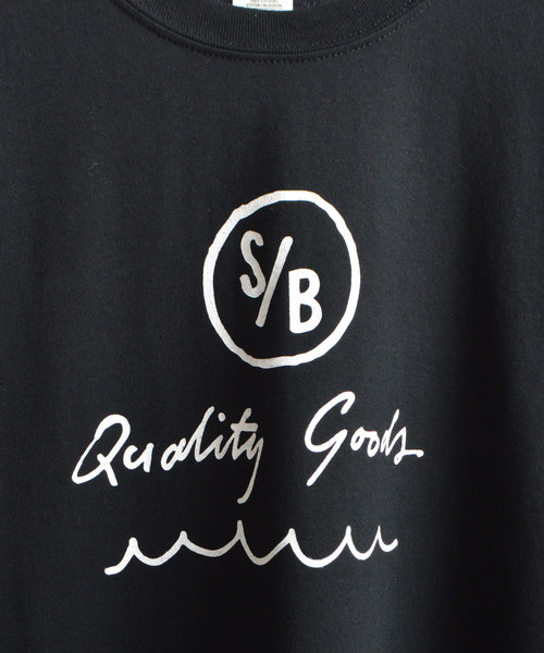 SURF/BRAND(サーフブランド)の「SURF/BRAND SEEKロゴプリントTシャツ(Tシャツ/カットソー・メンズ・ホワイト/ブラック・S/M/L/XL)」の4枚目の写真