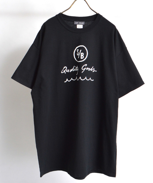 SURF/BRAND(サーフブランド)の「SURF/BRAND SEEKロゴプリントTシャツ(Tシャツ/カットソー・メンズ・ホワイト/ブラック・S/M/L/XL)」の8枚目の写真