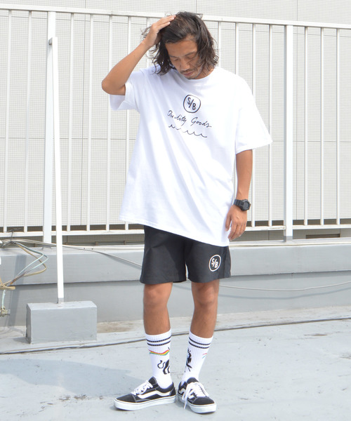 SURF/BRAND(サーフブランド)の「SURF/BRAND SEEKロゴプリントTシャツ(Tシャツ/カットソー・メンズ・ホワイト/ブラック・S/M/L/XL)」の9枚目の写真