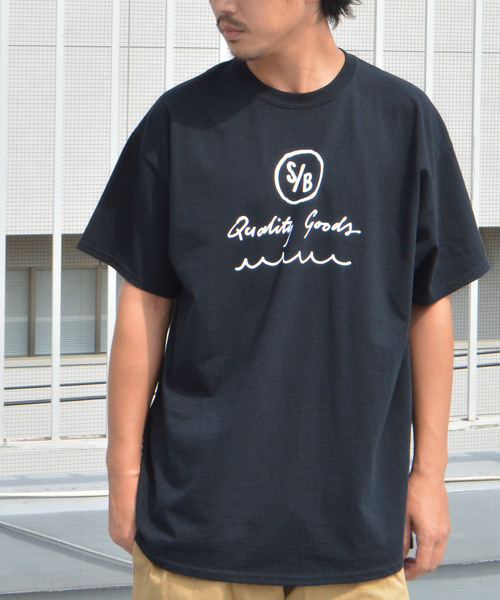 SURF/BRAND(サーフブランド)の「SURF/BRAND SEEKロゴプリントTシャツ(Tシャツ/カットソー・メンズ・ホワイト/ブラック・S/M/L/XL)」の13枚目の写真