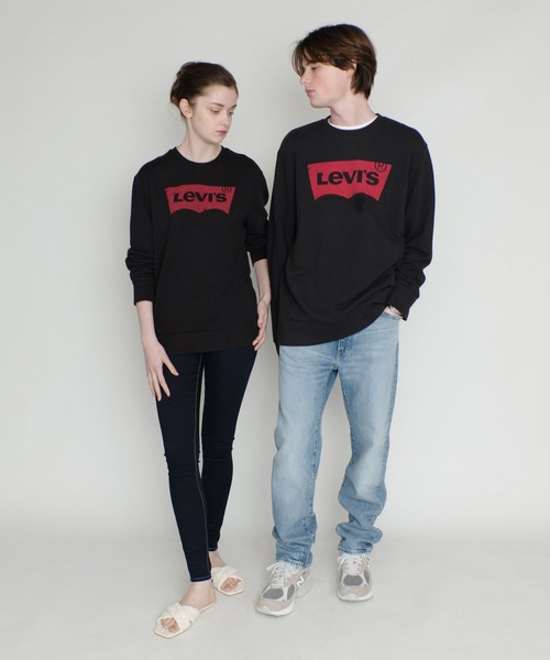 Levi's(リーバイス)の「Levi's/リーバイス バットウィング グラフィックロゴスウェットシャツ ブラック G HM AMA CREW GAP BLACK GRAPHIC(スウェット・メンズ・ブラック・SMALL/MEDIUM/LARGE/XS/XL/XXL)」の9枚目の写真