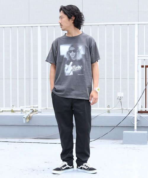 Dickies（ディッキーズ）の「Dickies/ディッキーズ TCツイル ストレッチタック入りテーパードパンツ（チノパンツ・メンズ・ブラック/ベージュ・32inch/30inch/28inch/34inch/36inch）」の13枚目の写真