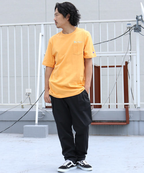 Dickies（ディッキーズ）の「Dickies/ディッキーズ TCツイル ストレッチタック入りテーパードパンツ（チノパンツ・メンズ・ブラック/ベージュ・32inch/30inch/28inch/34inch/36inch）」の11枚目の写真