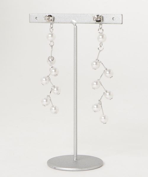 apres jour（アプレジュール）の「【apresjour × ARIAZ】ジグザグパールピアス（ピアス（両耳用）・レディース・ゴールド/シルバー・FREE）」の5枚目の写真