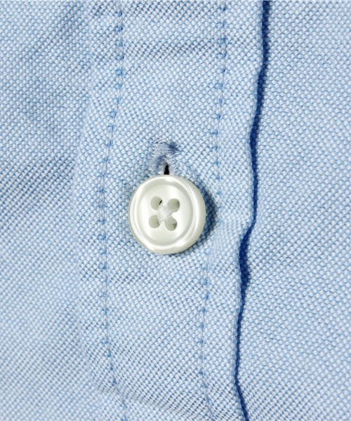 green label relaxing（グリーンレーベルリラクシング）の「【KIDS】◎オックスゾウシシュウシャツ（シャツ/ブラウス・キッズ・ホワイト/ライトブルー・S/105/M/115/L/125）」の7枚目の写真