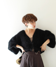 TODAYFUL | シャギーニットカーディガン(カーディガン/ボレロ)