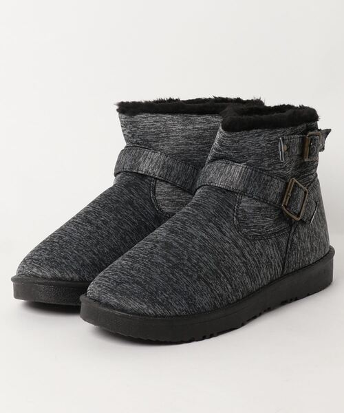 STYLEBLOCK(スタイルブロック)の「ボアムートンブーツエンジニアブーツ(ブーツ・メンズ・ブラック/キャメル/ブラックミックス/ダークブラウン/ミックスグレー・S/M/L/LL)」の10枚目の写真