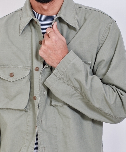 MAGIC NUMBER(マジック ナンバー)の「RIPSTOP FIELD SHIRTS(シャツ/ブラウス)」|オリーブ
