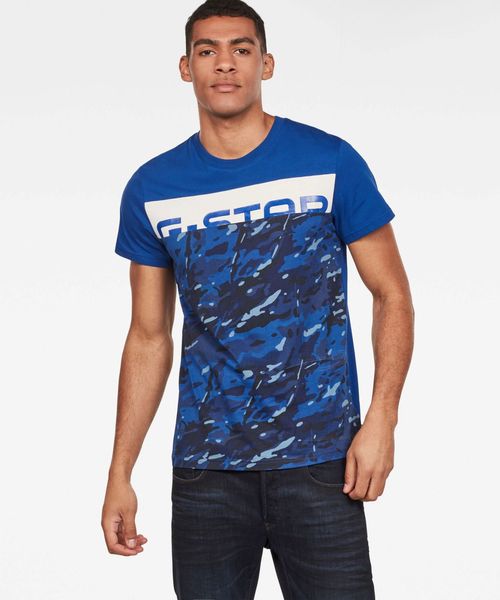 G-STAR（ジースター）の「Graphic 14 T-shirt（Tシャツ/カットソー・メンズ・グリーン系その他/ブルー系その他・SMALL/MEDIUM/LARGE/X-LARGE）」の2枚目の写真