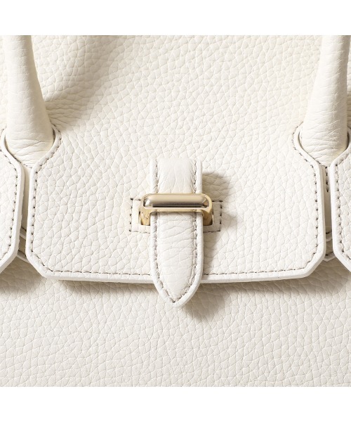 PELLE MORBIDA（ペッレモルビダ）の「VEＬA（ヴェーラ）被せハンドバッグ（ハンドバッグ・レディース・ブラック/オレンジ/アイボリー/グレー系その他/グレー/グレイッシュベージュ・FREE）」の15枚目の写真