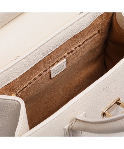 PELLE MORBIDA（ペッレモルビダ）の「VEＬA（ヴェーラ）被せハンドバッグ（ハンドバッグ・レディース・ブラック/オレンジ/アイボリー/グレー系その他/グレー/グレイッシュベージュ・FREE）」の19枚目の写真