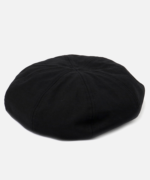 AZUL by moussy（アズールバイマウジー）の「VOLUME BERET/ボリュームベレー（ハンチング/ベレー帽・レディース・ブラック/キャメル・FREE）」の2枚目の写真