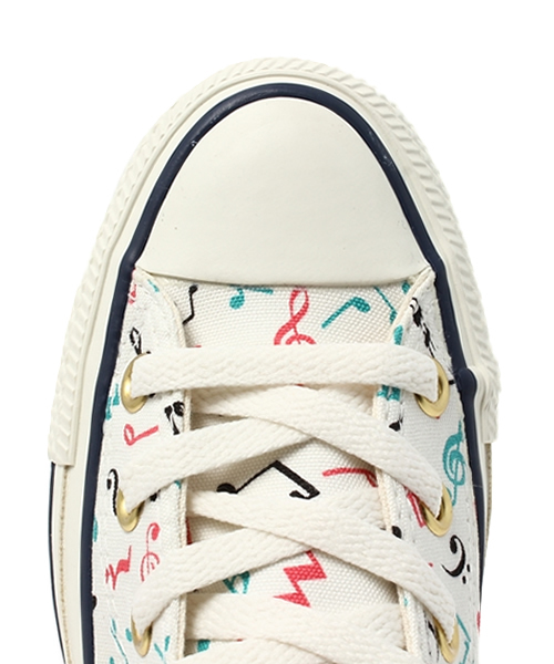 CONVERSE（コンバース）の「ALL STAR MINIM HI/オールスター ミニム HI（スニーカー・レディース・ホワイト/ブラック・3.5/5.5/4.5/5/3/6/4）」の6枚目の写真