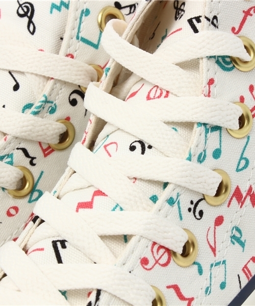 CONVERSE（コンバース）の「ALL STAR MINIM HI/オールスター ミニム HI（スニーカー・レディース・ホワイト/ブラック・3.5/5.5/4.5/5/3/6/4）」の7枚目の写真