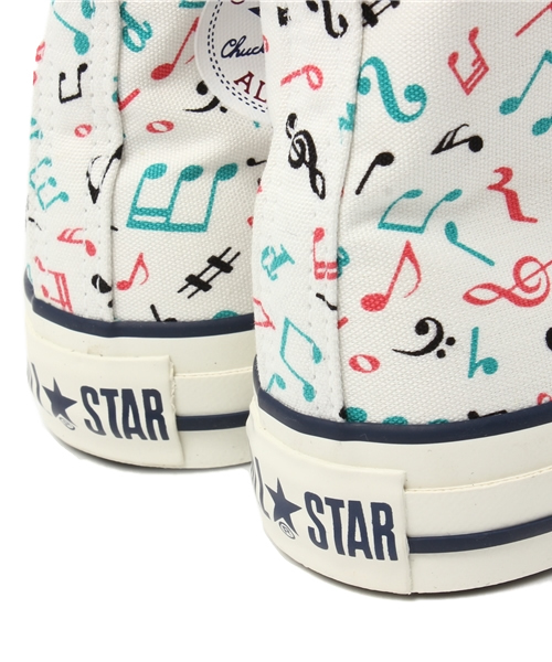 CONVERSE（コンバース）の「ALL STAR MINIM HI/オールスター ミニム HI（スニーカー・レディース・ホワイト/ブラック・3.5/5.5/4.5/5/3/6/4）」の9枚目の写真