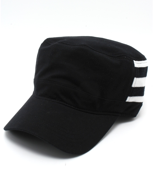 BEAMS（ビームス）の「○BEAMS / スウェット ボーダー ワークキャップ（キャップ・メンズ・グレー/ブラック/ネイビー・ONE SIZE）」の10枚目の写真