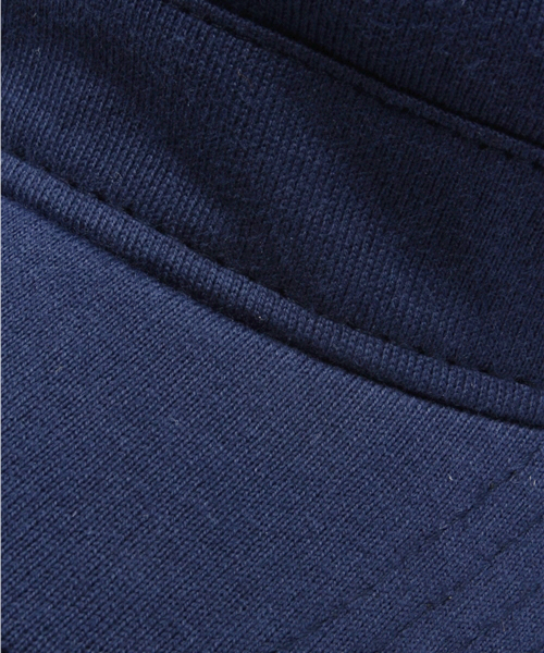 BEAMS（ビームス）の「○BEAMS / スウェット ボーダー ワークキャップ（キャップ・メンズ・グレー/ブラック/ネイビー・ONE SIZE）」の4枚目の写真