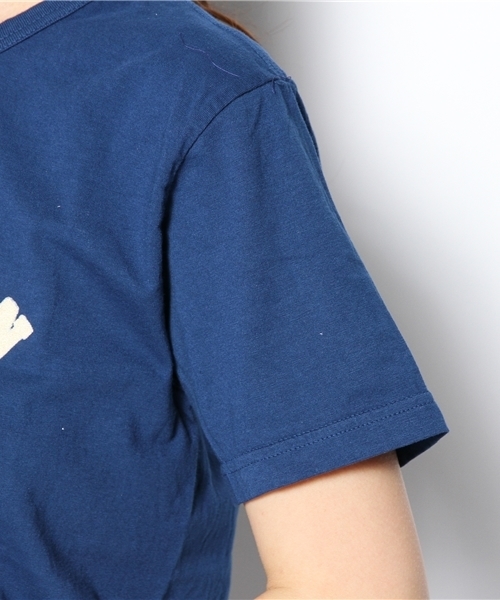 BEAMS BOY（ビームスボーイ）の「BEAMS BOY / カレッジプリント Tシャツ（Tシャツ/カットソー・レディース・ホワイト/チャコールグレー/ネイビー・ONE SIZE）」の12枚目の写真