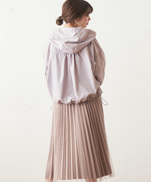 natural couture（ナチュラルクチュール）の「ボリューム袖マウンテンパーカー（マウンテンパーカー・レディース・ベージュ/アイボリー/ピンクベージュ・FREE）」の18枚目の写真